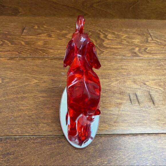 B JENSON Matriarch of the Red Diamond Elephant Figure - Picture 2 of 4